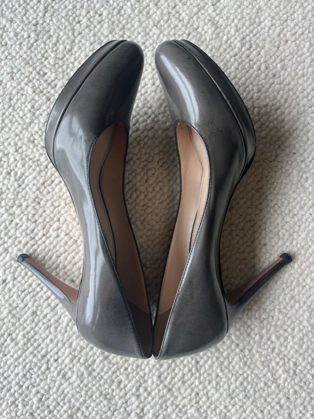 Prada Pump in Smokey Gray - Picture 3 of 7